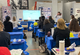 School Counselors Visit Education Extension 