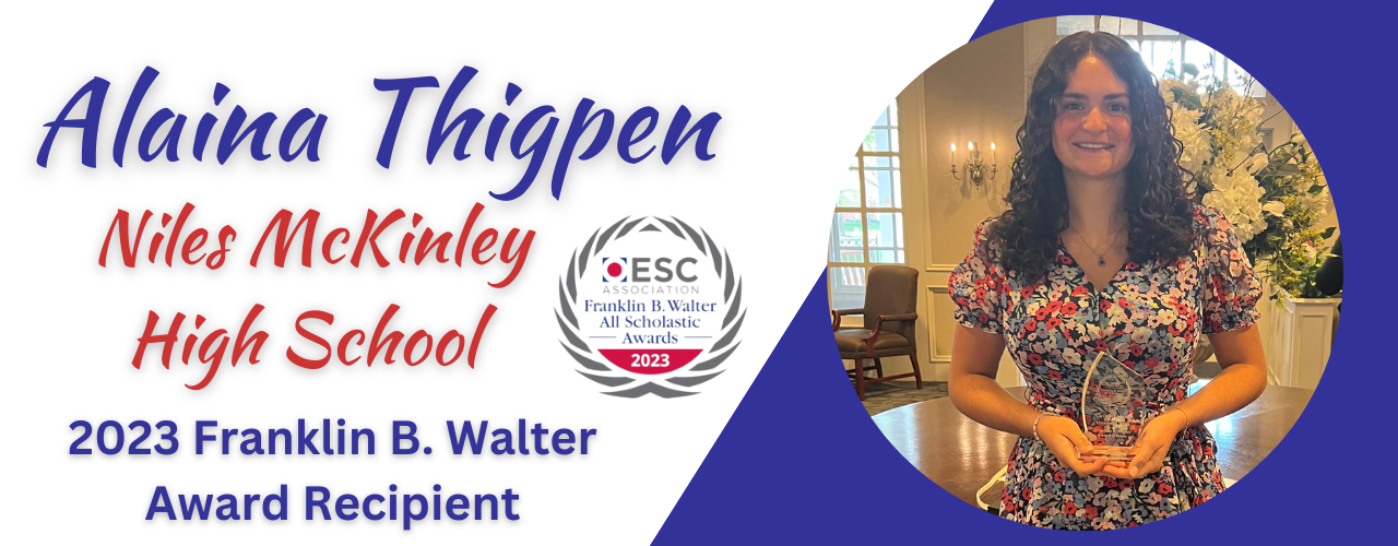 Franklin B Walter Award 